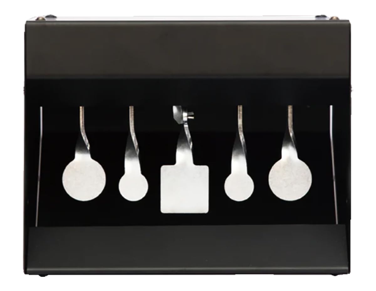 Trimex Arms Self-Ressetting Magnetic Air Rifle Pistol Airsoft Knockdown Box Target Pellet Trap