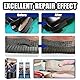 LIKFCBOND Starker Schuhkleber, Sohlenreparaturkleber, professioneller Schuhkleber, Schuhkleber geeignet für Sportschuhe und Lederschuhe (60ml*2)