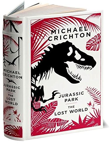 Jurassic Park/The Lost World (Barnes & Noble Leatherbound Classics) by Michael Crichton (Hardcover) Hardcover
