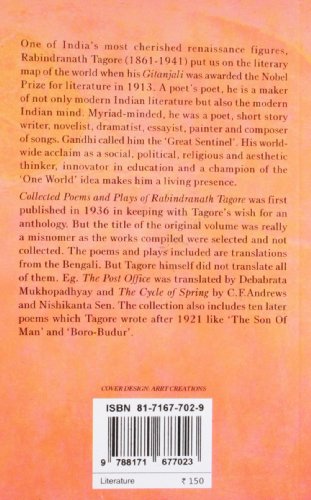 Image of Collected Poems and Plays of Rabindranath Tagore