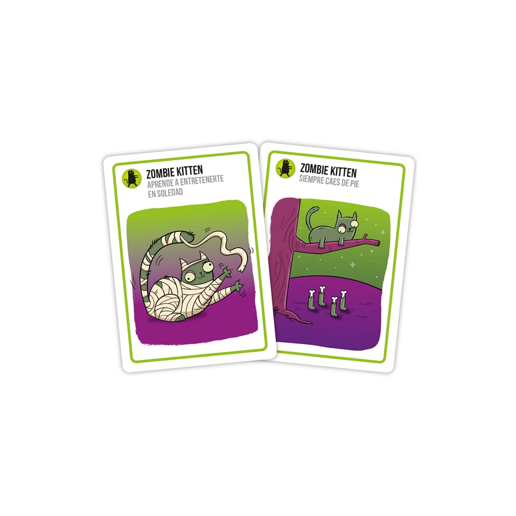 Mantis - Juego de Cartas en Español & Zombie Kittens - Juego de Cartas en Español