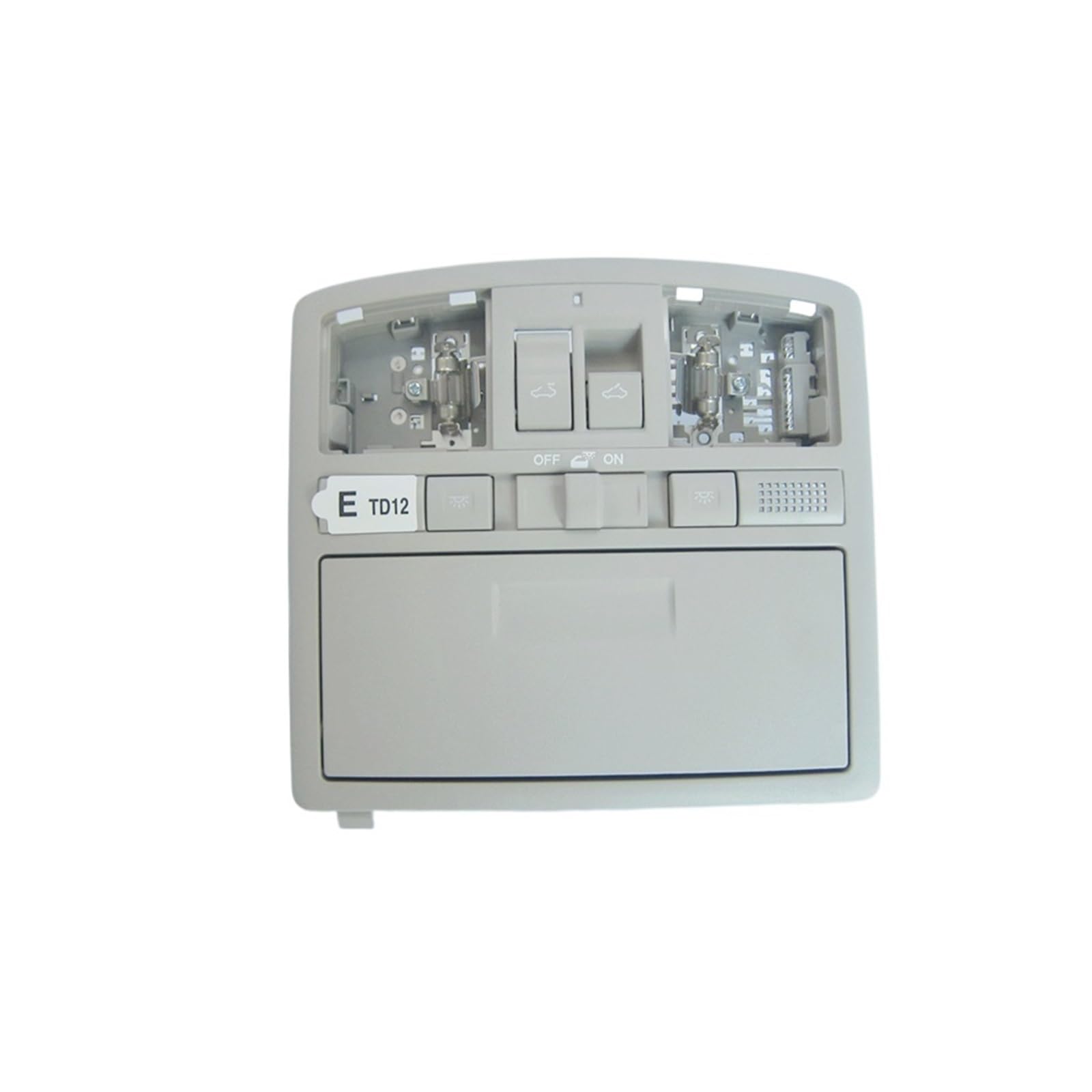 Luz de consola superior Mazda 6 soluciona fallos de interruptor de techo solar gris 7