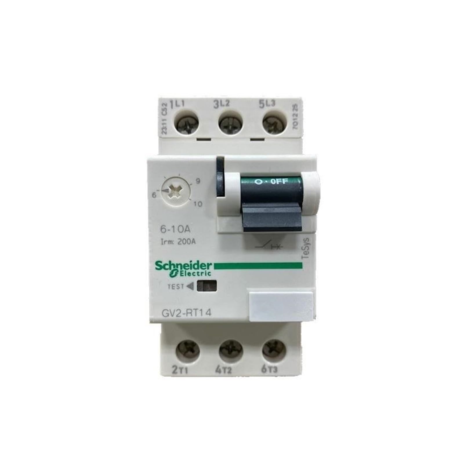 Disjoncteur GV2RT21 thermomagnétique contre la surcharge et court-circuit moteur