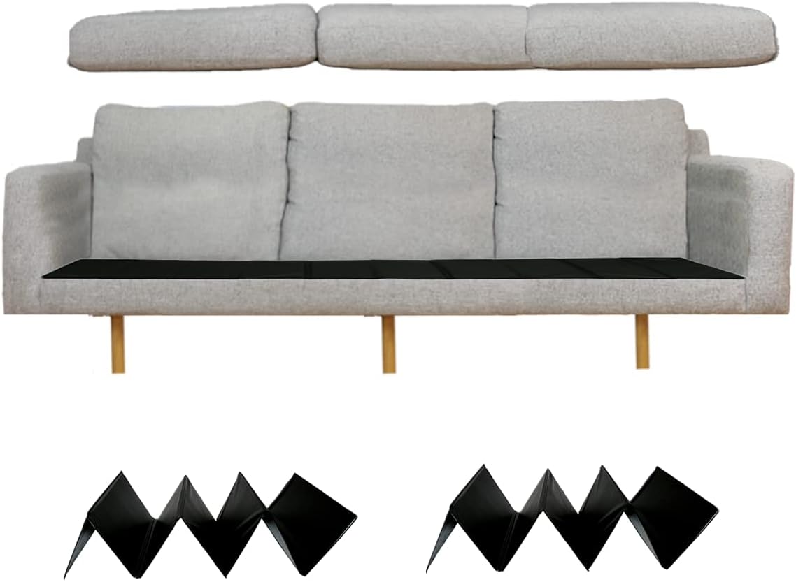 LAMINET Deluxe Extra Thick Sagging Furniture Cushion Support Set of 2 New Improved Extend The Life of Your Chair/Cushion - 60% Thicker Extend for Length and Width Up to 34" x 66" or Up to 17" x 132"