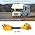 Manshan,50 Amp to 30 Amp RV Adapter, Heavy Duty, Durable and Safer Plug with an Easier Grip and LED Indicator Light