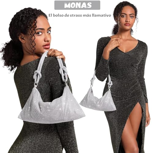 Recopilación y reviews de Bolso plateado boda - solo los mejores. 11 Imagen adicional