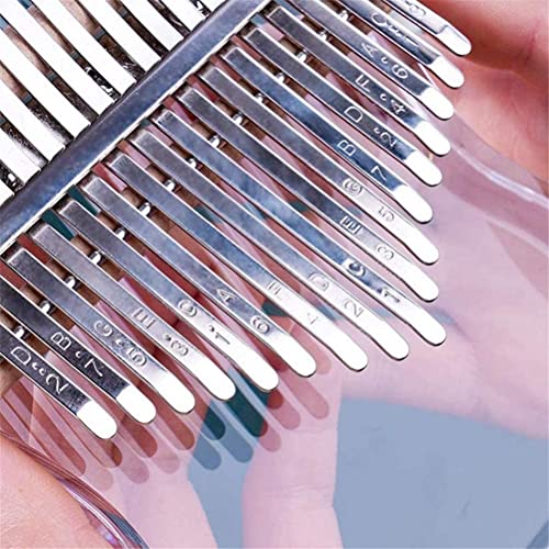 Mini Doigt Kalimba Pouce Piano 17 Touches Kalimba Pouce Piano Sac Acrylique Transparent, Cadeau de Musique for Enfants… - Les Beatles, Paul McCartney, John Lennon, RIngo Starr, George Harrison Mini Doigt Kalimba Pouce Piano 17 Touches Kalimba Pouce Piano Sac Acrylique Transparent, Cadeau de Musique for Enfants… – Image 6