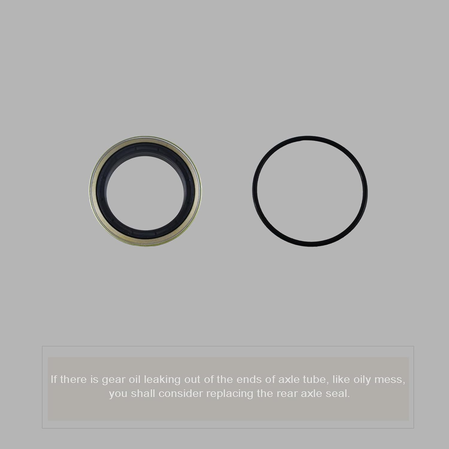 Rear Axle Seal & O-Ring Kit, Compatible with Ford F250 F350 Super Duty 1999-2024, Excursion 2000-2005, Transit 150 250 350 2015-2019, Inner Wheel Hub Oil Seal