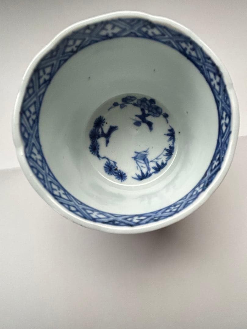 ✨【古伊万里】⭐️大蛸唐草　大振蕎麦猪口　江戸中期✨美品　骨董　時代物 Amazon.co.jp: 古伊万里大蛸唐草 大振蕎麦猪口 江戸中期 骨董 時代物