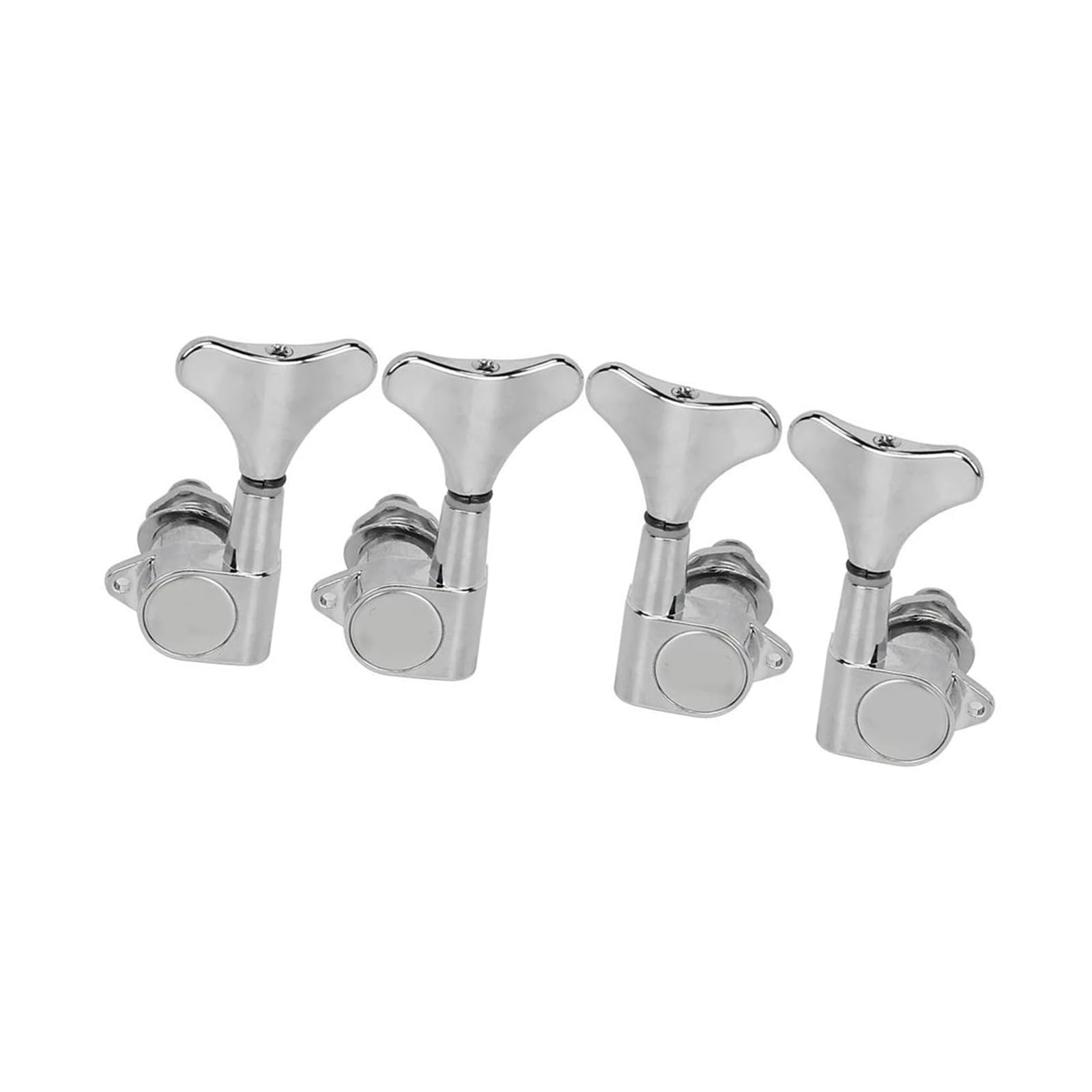 Paquete De 4 Afinadores Bajo Eléctrico 2L2R (cromados) Clavijas Guitarra