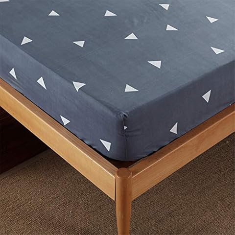 Chickwin Geometric Printed Fitted Sheets 100% Polyester Cover
