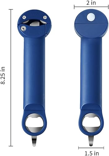 Miniatura 5 de Abridor de botellas, abridor de botellas, abridor de latas para manos débiles, manos artríticas, personas mayores, baja resistencia y niños con