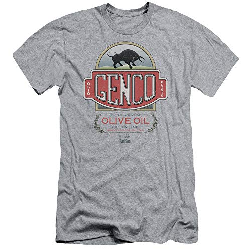 Godfather Genco Olive Oil Slim Fit Unisex Adult T Shirt for Men and Women, Medium