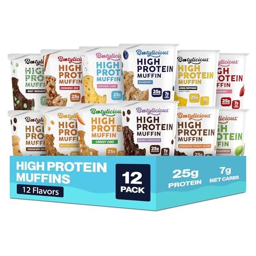 Bootylicious High-Protein Muffin Variety
