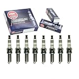 8 pc NGK Iridium IX Spark Plugs compatible with Hyundai Equus 5.0L V8 2012-2016