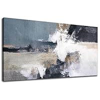 抽象アート作品 混合メディア Amazon.co.jp: tigeridge 抽象ウォールアートプリント - グレー