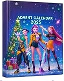 K POP Hunters Unique Advent Calendar - Este calendario de adviento 2025 está diseñado especialmente para fanáticos de anime huntrix. Con 24 llaveros acrílicos adorables en varios diseños, gira la Navidad en un momento mágico y divertido.