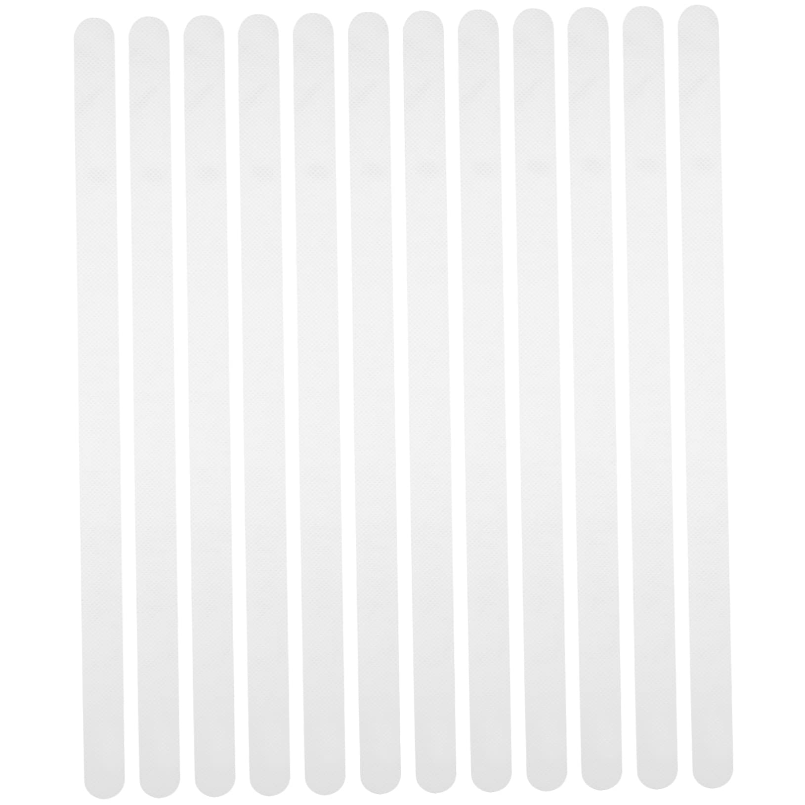 Cabilock 5 Series Pegatinas Antideslizantes para El Suelo Impermeable Bañera Calcomanías De Ducha Pegatinas De Baño No Baño Antipegatinas Banda Slip Transparent Mañana 12 Piezas X 5