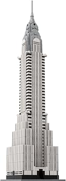 Architecture NYC World Landmark Building Set, 1:800 Modular House Manhattan Skyscraper Buildings, Creative City Street View Bricks Gift Home Office Decor for Adults- 1207 Pieces