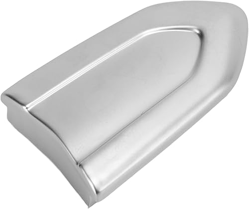 EVGATSAUTO Cubierta de cerradura de manija de puerta de automóvil, cubierta de bisel de bloqueo de puerta exterior de ABS para manija de puerta,