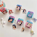 Generic Airpod Cover, Princess Airpod Case, Silicone Airpod Case, Airpod Accessories Case, Cartoon P