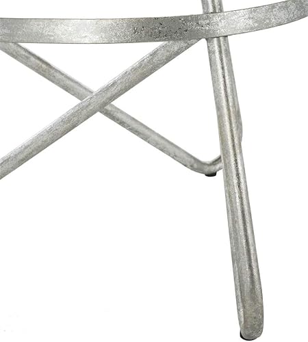 Miniatura 13 de Safavieh Galexia Taburete de bar, dorado/blanco Dorado / Blanco,Cobre Antiguo,Plata / hoja,https://www.amazon.com/dp/undefined