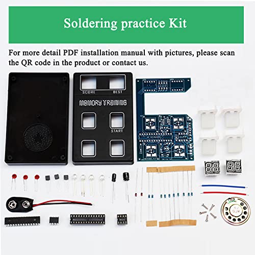 Kit de soldadura de semáforo DIY MCS-51 para aprendizaje de electrónica 4