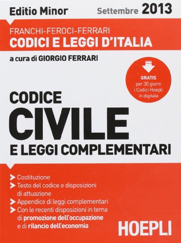 Codice civile 2013. Ediz. minore Codice civile 2013. Ediz. minore