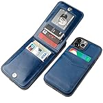 KIHUWEY-Compatible-with-iPhone-12-Pro-Max-Case-Wallet-with-Credit-Card-Holder-Premium-Leather-Magnetic-Clasp-Kickstand-Heavy-Duty-Protective-Cover-for-iPhone-12-Pro-Max-67-Inch