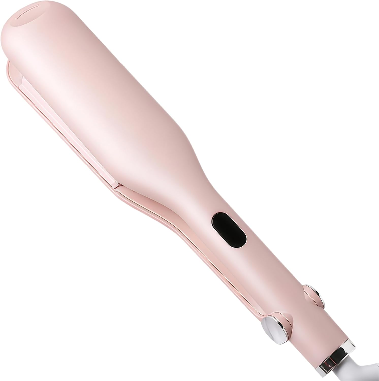Portable Hair Crimper Ceramic Wave Curling Iron, 30S Fast Heat, 12.2 in / 31 Cm, Adjustable Temp, Shell