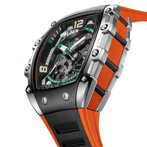 WELDER WRT1002 WRT1002 W75 Wristwatch, Genuine Product, Black, Black4