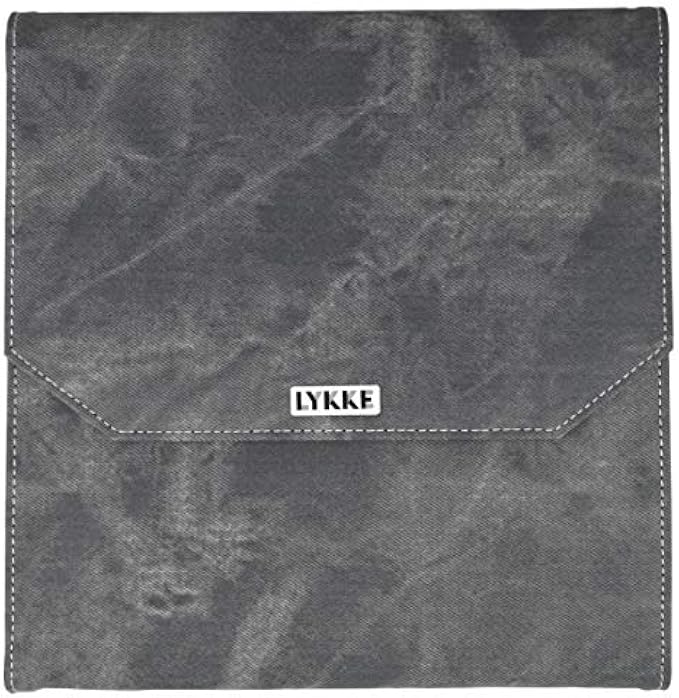 Lykke Long Driftwood Interchangeable Gift Set in Grey Denim Pouch
