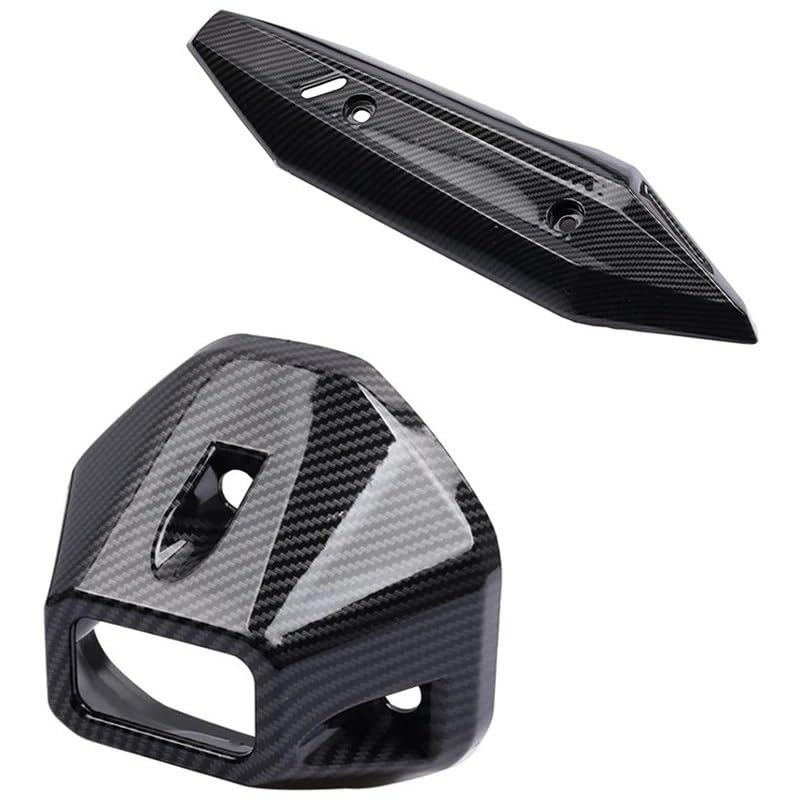 Cubierta Calor Silenciador Protector De Cubierta Tubo Escape Motocicleta, Térmico, para Click150 para Click150I para Click125 para Click125I 2016-2019