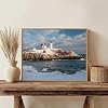 VETEB Paint by Numbers Kit for Adults Beginner Nubble Lighthouse After Winter Storm Cape Neddick York Maine DIY Painting on Canvas by Numbers Acrylic Oil Painting for Home Decor Gifts 16"x20" #3