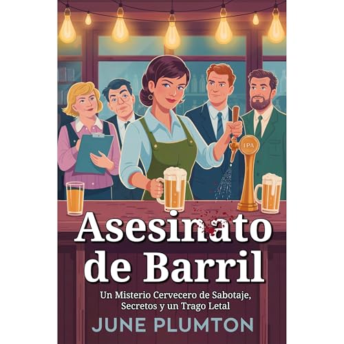 Asesinato de Barril Audiolibro Por June Plumton arte de portada