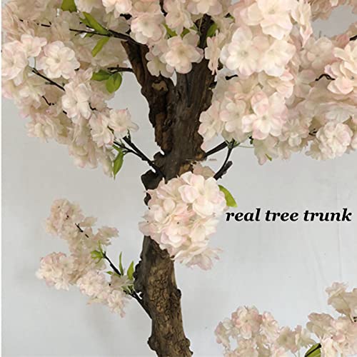 Large Artificial Cherry Blossom Tree Tall Faux Cherry Blossom Tree Artificial Plant For Home Garden Wedding Floral Decoration 2×1.5M #TOP4