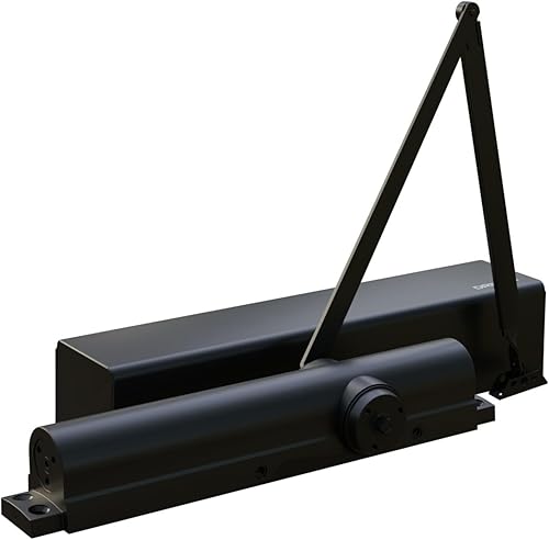 Miniatura 8 de Cierrapuertas comercial resistente DRIWON DN-8220 ajustable 1-6, grado 1, 3 horas para puertas de metal e interiores de madera, estilo automático de