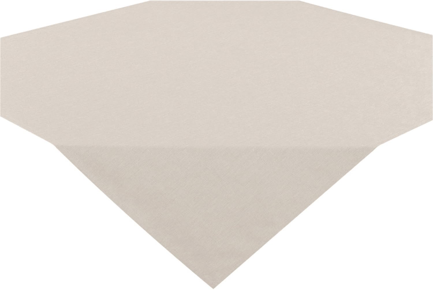 Vienna Home Tablecloth, Modern and Stain-Resistant Tablecloth for All Year Round Beige Sand Grey 85 x 85 cm