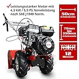 Hecht 750 Benzin Gartenfräse Motorhacke - 5