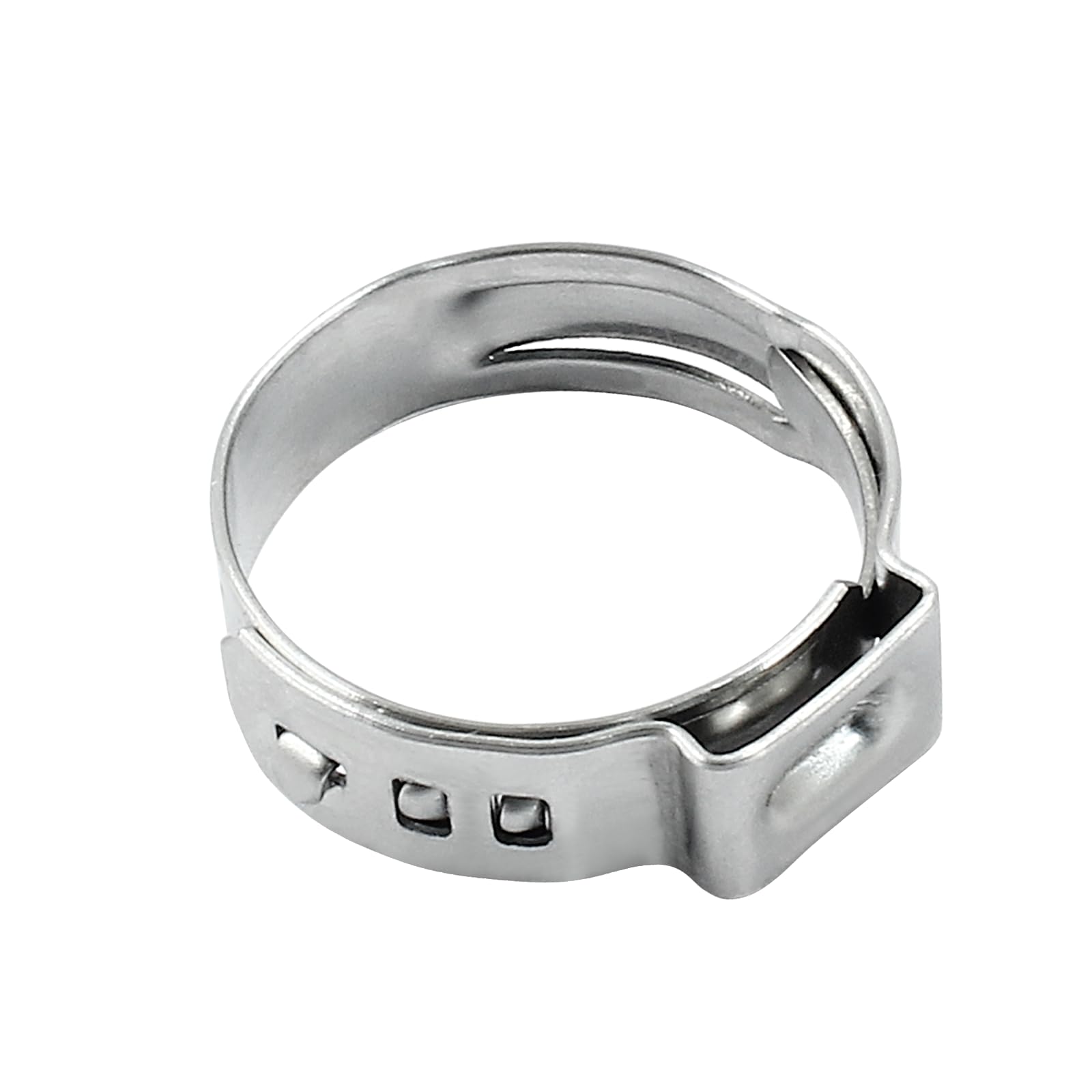 50 Ganci A S Per Tende Litoexpe – Metallici E Multiuso Per Interni/Esterni (Argento)
