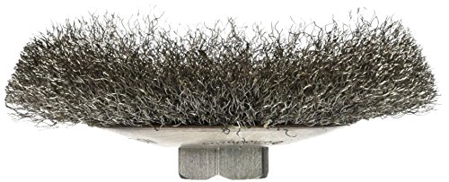 Image of Eazypower 88102 4-1 /2 inch Crimp Fine Wire Beveled Brush with 5 /8 inch-11 inch Arbor (1-Pack)