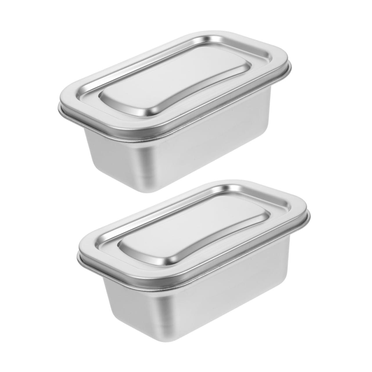 Edelstahl-Eisbox, 1,2 l, 304 wiederverwendbarer, luftdichter Behälter, stapelbare Gefrieraufbewahrung für hausgemachte Desserts, langlebig und umweltfreundlich, Küchenzubehör