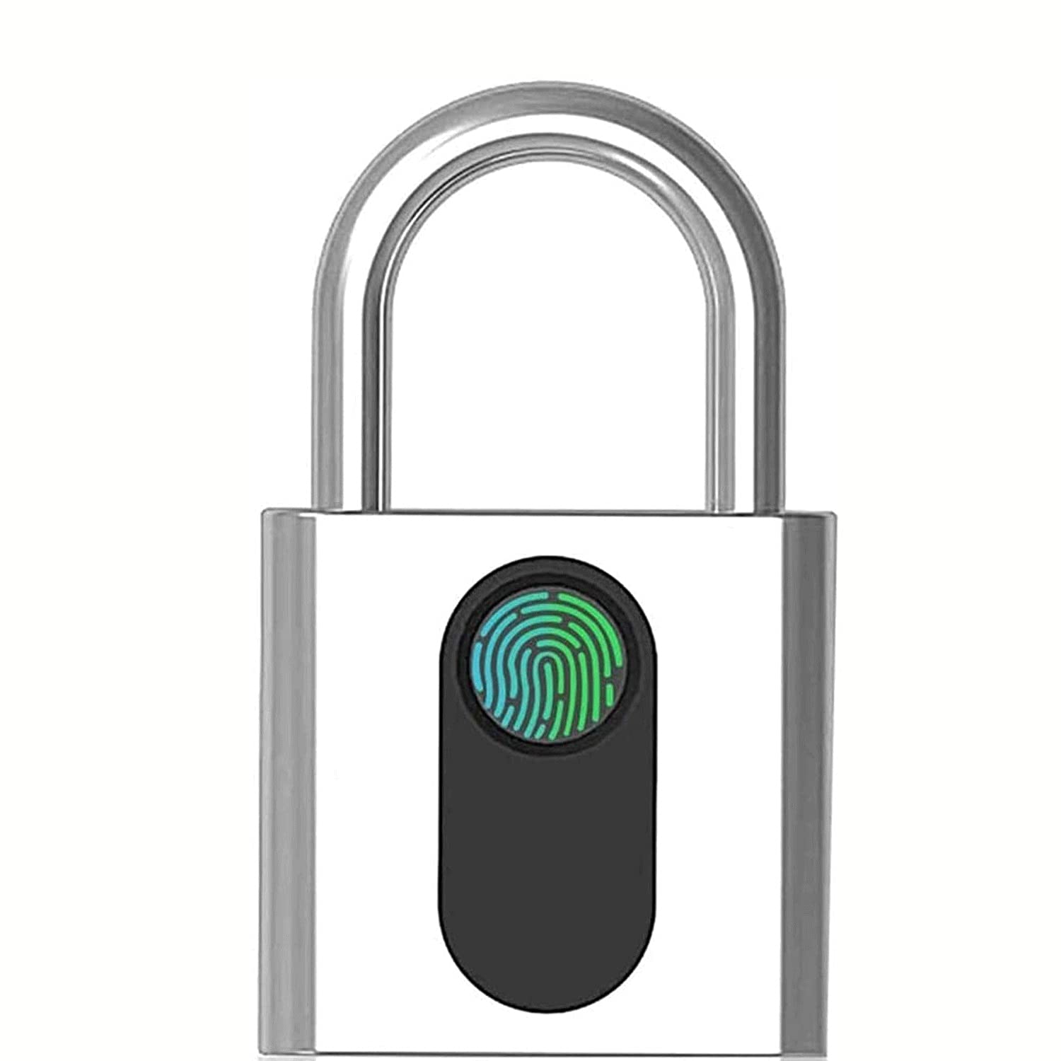 Smart Fingerprint Lucchetto, sblocco elettronico Bluetooth Sblocco remoto, Charging Portable Pundlock Impermeabile per Lo Zaino Bike Locker Uffici Blocco