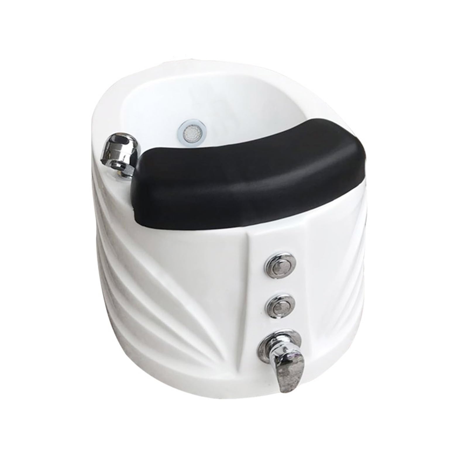Pediluvio Acrilico ，Ciotola per Pedicure，Vasca Pediluvio Idromassaggio，con Illuminazione Colorata, Surf, Pediluvio con Punti di Agopressione e Controllo della Temperatura(45 * 34(18 * 13))