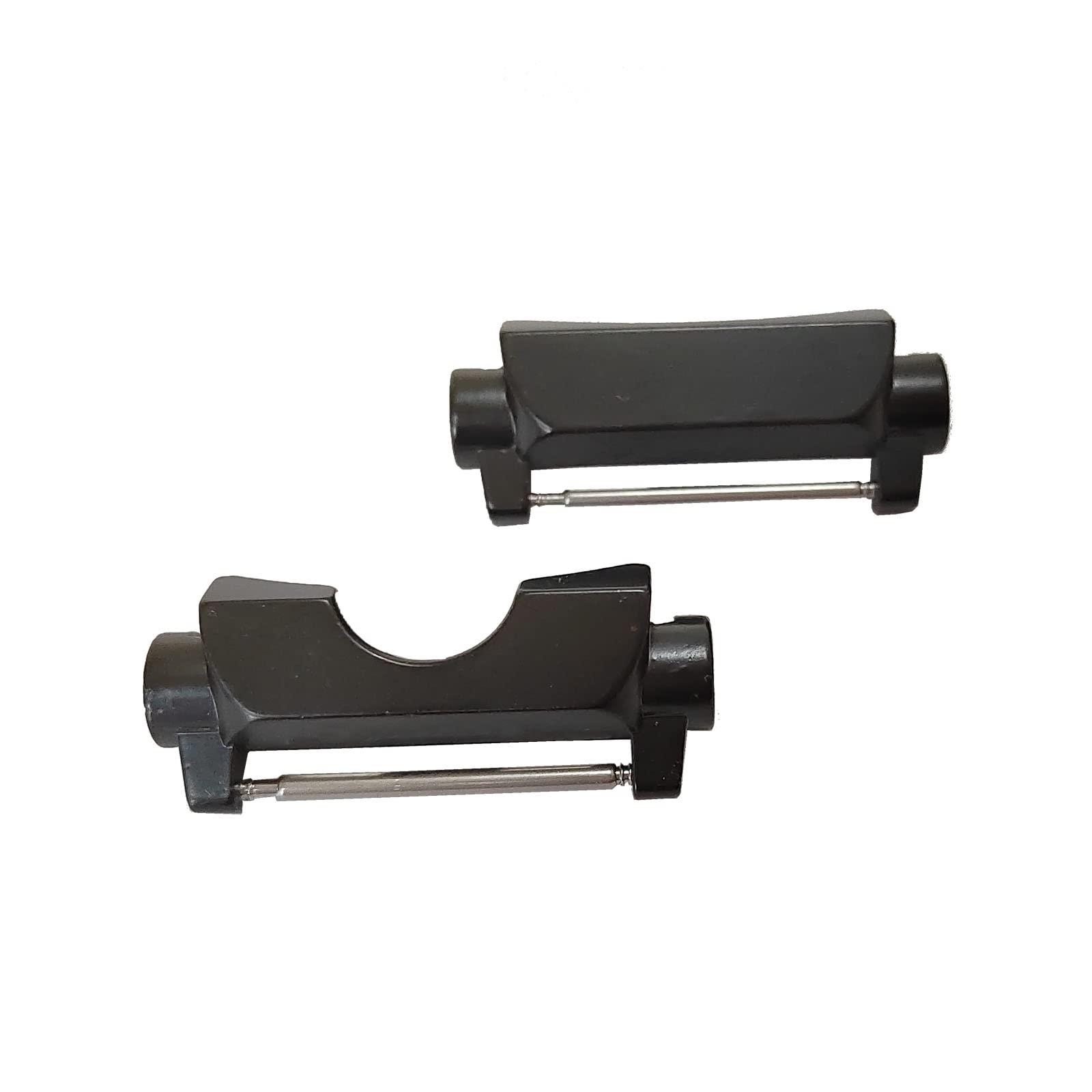 RichieStrap] black Metal Adapters Kit for 24mm Watch Band Strap GGB100 Casio GShock GG-B100