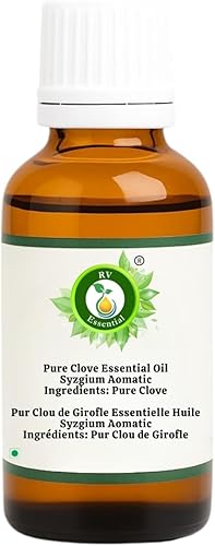 Aceite esencial de clavo  Syzgium Aomatic  Aceite de clavo  Aceite de clavo  para dientes  para piel  para cocinar  100% puro natural  Destilado al