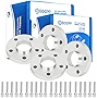 ECCPP 5x112 Wheel Spacers 20mm 5x112mm to 5x112mm HubCentric Wheel Spacer Compatible fit for Mercedes Benz W219 W210 W211 W212 C230 C240 C320 66.6mm W/10 Lug Bolts(12x1.5 Studs 4X)