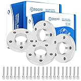 ECCPP 5x112 Wheel Spacers 20mm 5x112mm to 5x112mm HubCentric Wheel Spacer Compatible fit for Mercedes Benz W219 W210 W211 W212 C230 C240 C320 66.6mm W/10 Lug Bolts(12x1.5 Studs 4X)