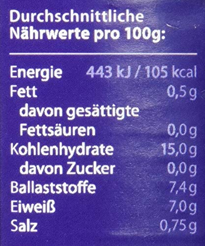 mamma lucia Black Eyed Bohnen - Schwarzaugenbohnen, 12er Pack (12 x 425 ml)