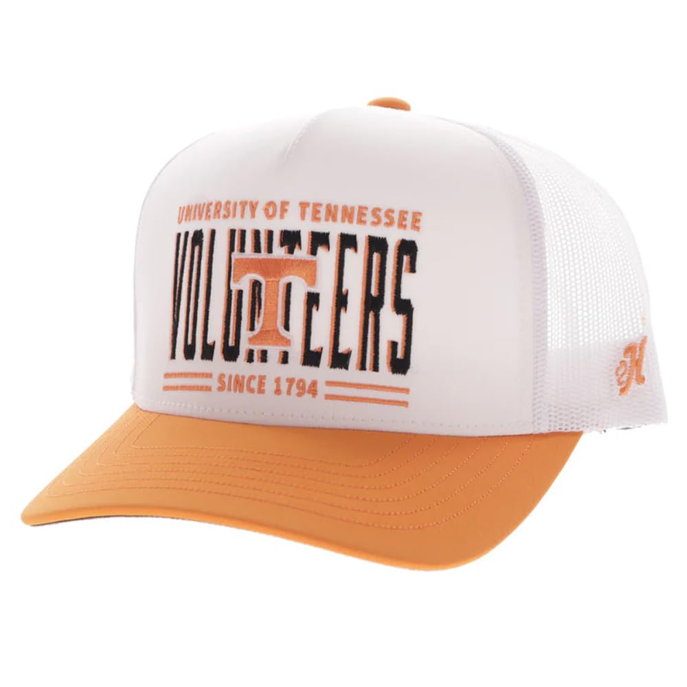 HOOEY Men's University of Tennessee Officially Licensed Collegiate Adjustable Snapback Hat